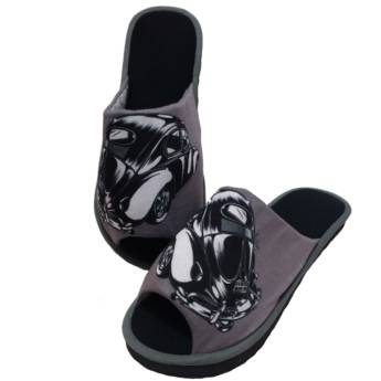 Comprar o produto de Chinelo De Quarto Masculino - Fusca - Sola Borracha em Pantufa em Campinas, SP por Solutudo