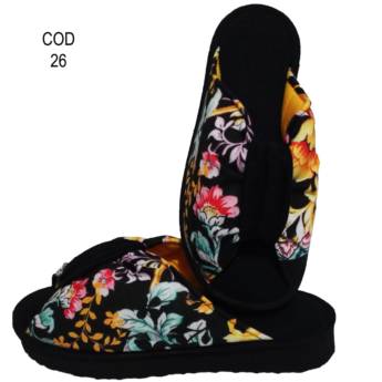 Comprar o produto de Chinelo De Quarto Feminino- Sola Tipo Anabela Cod 26 em Pantufa em Campinas, SP por Solutudo
