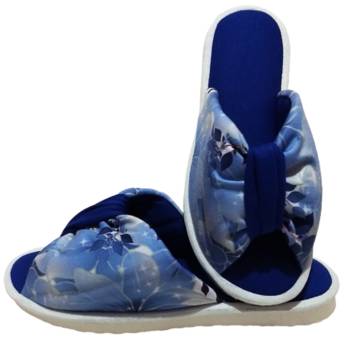 Comprar o produto de Chinelo De Quarto Feminino Franzido - Sola Tipo Anabela Cod 119 em Pantufa em Campinas, SP por Solutudo