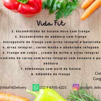 Comprar o produto de Cardápio FIT  em Ofertas: Bares e Restaurantes em Leopoldina, MG por Solutudo