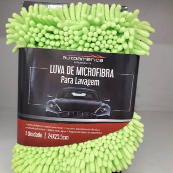 Comprar o produto de LUVA PARA LAVAR CARROS em Linha Automotiva pela empresa Eurocar Tintas Automotivas e Acessórios em Oliveira, MG por Solutudo