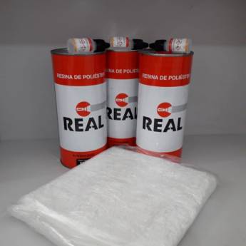 Comprar o produto de RESINA POLIESTER E MANTA DE FIBRA em Linha Automotiva pela empresa Eurocar Tintas Automotivas e Acessórios em Oliveira, MG por Solutudo
