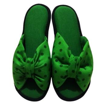 Comprar o produto de Chinelo De Quarto Poá Franzido Sola Anabela Cod 08 em Pantufa em Campinas, SP por Solutudo