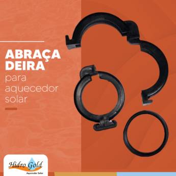 Comprar o produto de Abraçadeira para aquecedor solar em Acessórios para Aquecedores em Birigui, SP por Solutudo