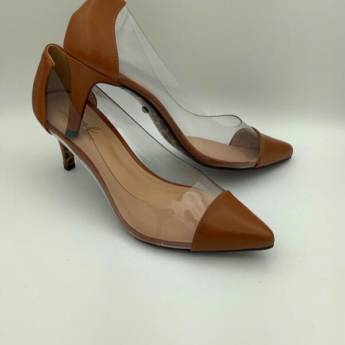 Comprar o produto de Scarpin Vinil Palma em Scarpins em Bauru, SP por Solutudo