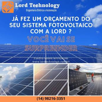 Comprar o produto de Instalação de Painéis Solares em Ourinhos em Energia Solar em Ourinhos, SP por Solutudo