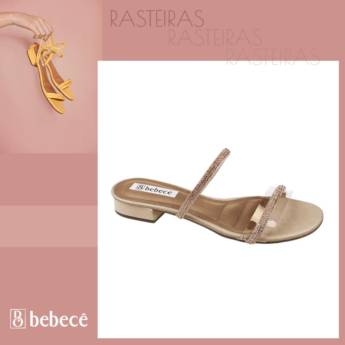 Comprar o produto de Rasteirinha Bebecê em Calçados Femininos em Mineiros, GO por Solutudo