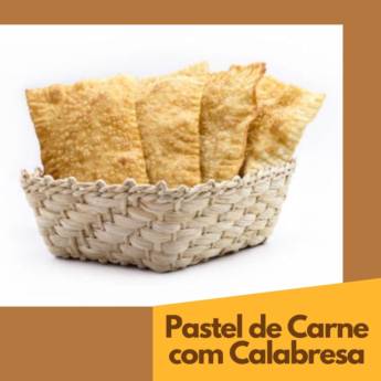 Comprar o produto de Pastel de Carne com Calabresa em Pastéis em Bauru, SP por Solutudo