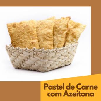 Comprar o produto de Pastel de Carne com Azeitona em Pastéis em Bauru, SP por Solutudo