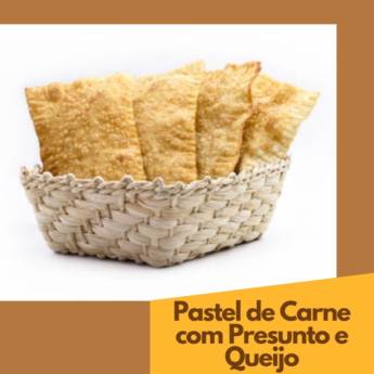 Comprar o produto de Pastel de Carne com Presunto e Queijo em Pastéis em Bauru, SP por Solutudo
