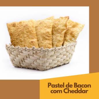 Comprar o produto de Pastel de Bacon com Cheddar em Pastéis em Bauru, SP por Solutudo