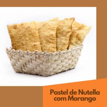 Comprar o produto de Pastel de Nutella com Morango em Pastéis Doces em Bauru, SP por Solutudo