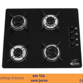 Comprar o produto de Cooktop 4 Bocas em Cooktops em Porangaba, SP por Solutudo Comprar o produto de Cooktop 4 Bocas em Cooktops em Porangaba, SP por Solutudo
