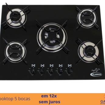 Comprar o produto de Cooktop 5 Bocas em Cooktops em Porangaba, SP por Solutudo Comprar o produto de Cooktop 5 Bocas em Cooktops em Porangaba, SP por Solutudo