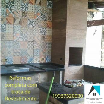 Comprar o produto de Colocação de revestimento mosaico em Construtores - Pedreiros em Piracicaba, SP por Solutudo