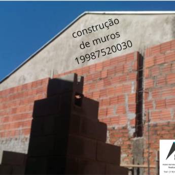 Comprar o produto de Construção de muros em Construtores - Pedreiros em Piracicaba, SP por Solutudo