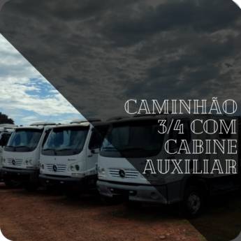 Comprar o produto de Caminhão 3/4 com Cabine Auxiliar em Transportes em Porto Alegre, RS por Solutudo