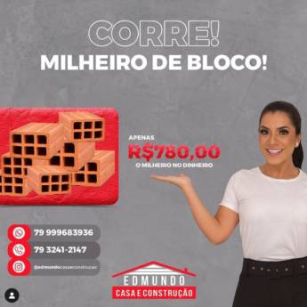 Comprar o produto de Milheiro de bloco em Materiais para Construção em Aracaju, SE por Solutudo