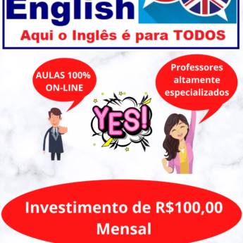 Comprar o produto de Curso de Inglês em Inglês em Aracaju, SE por Solutudo