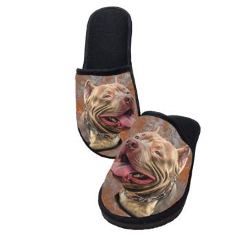 Comprar o produto de Pantufa Cachorro PitBull - Personalizada em Pantufa em Campinas, SP por Solutudo