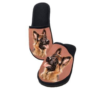 Comprar o produto de Pantufa Cachorro Pastor Alemão - Personalizada em Pantufa em Campinas, SP por Solutudo