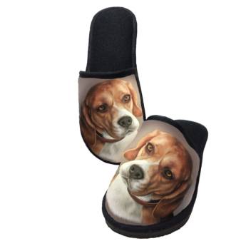 Comprar o produto de Pantufa Babuche Cachorro Beagle - Personalizada em Pantufa em Campinas, SP por Solutudo