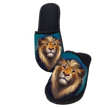 Comprar o produto de Pantufa De Leão Personalizada em Pantufa em Campinas, SP por Solutudo