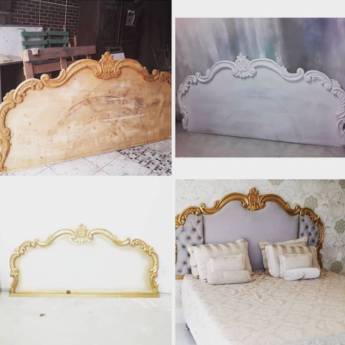 Comprar o produto de Reforma de Cabeceira de Cama – Transforme Seu Quarto em Salvador/BA em Restauração de Móveis e Peças pela empresa Ser Móveis Restauração em Salvador, BA por Solutudo