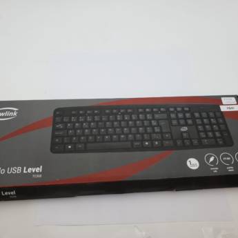 Comprar o produto de Teclado USB Level ABNT II TC308B em Teclados em Santo André, SP por Solutudo