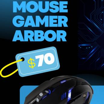 Comprar o produto de Mouse Gamer Arbor em Mouses em Santo André, SP por Solutudo