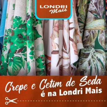 Comprar o produto de Crepe e Cetim de Seda em Tecidos em Marília, SP por Solutudo