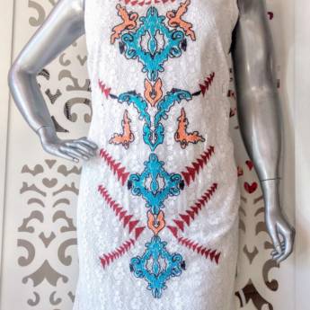 Comprar o produto de Vestido Branco estilo Indiano em Vestidos em Bauru, SP por Solutudo