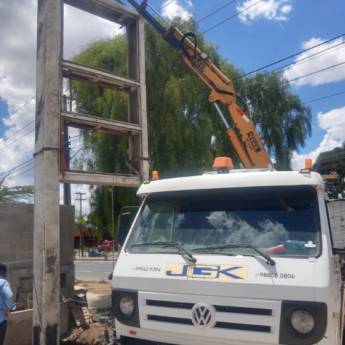 Comprar o produto de Colocação de Outdoor e Placas em Fabricação e Instalação de Postes em Feira de Santana, BA por Solutudo