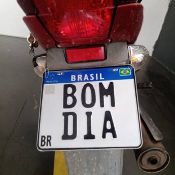 Comprar o produto de Emplacamento de moto em Placas para Veículos em Bady Bassitt, SP por Solutudo