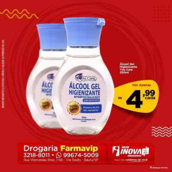 Comprar o produto de Alcool em Gel 70% com Hidratante - Youcare em Bauru em Álcool em Gel em Bauru, SP por Solutudo