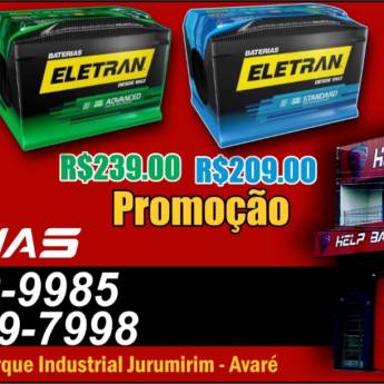Comprar o produto de Promoção de Baterias em Avaré em Baterias em Avaré, SP por Solutudo