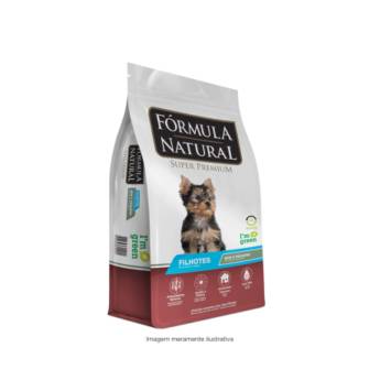 Comprar o produto de Ração Fórmula Natural Cães Filhotes Porte Pequeno e Mini 1kg em Ração para Cachorros em Foz do Iguaçu, PR por Solutudo