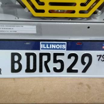 Comprar o produto de Placas Decorativas em Placas para Veículos em São Paulo, SP por Solutudo