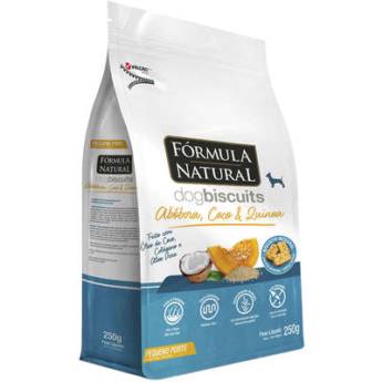 Comprar o produto de Biscoito Fórmula Natural Dog Biscuits Abóbora, Coco e Quinoa para Cães Adultos Raças Minis e Pequenas em Biscoitos para Cães em Foz do Iguaçu, PR por Solutudo