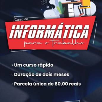 Comprar o produto de Curso de Informática em Cursos de Informática em Leopoldina, MG por Solutudo