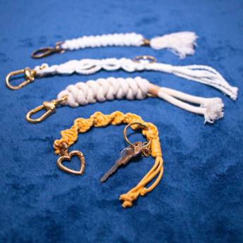 Comprar o produto de Chaveiro em macramê em Artesanato em Jundiaí, SP por Solutudo