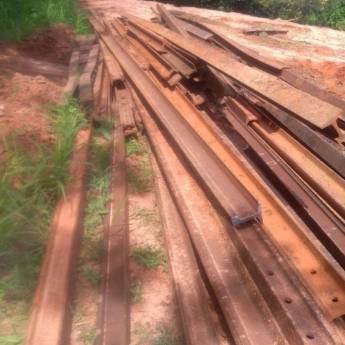 Comprar o produto de Venda de trilhos de trem em Ferro Velho e Sucata em Rondonópolis, MT por Solutudo