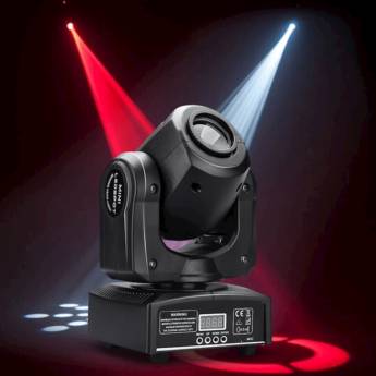 Comprar o produto de Moving Head Spot Led Osram 30w Globo + Disco De Cor DMX em Iluminação em São Paulo, SP por Solutudo