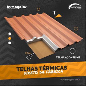 Comprar o produto de Telha Aço e Filme em Telhas em Anápolis, GO por Solutudo