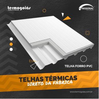 Comprar o produto de Telha Forro  PVC em Telhas em Anápolis, GO por Solutudo