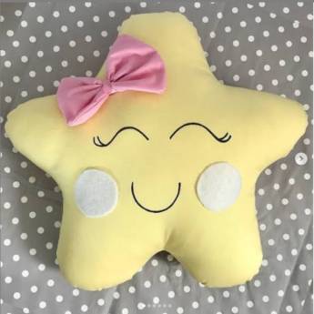 Comprar o produto de Almofada Estrela em Artesanato em Jundiaí, SP por Solutudo