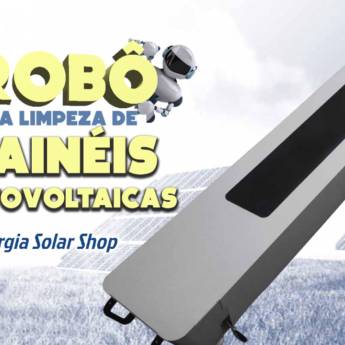 Comprar o produto de Robô de Limpeza de Placa Solar em Energia Solar em Belo Horizonte, MG por Solutudo