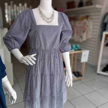 Comprar o produto de Vestido em Tricoline em Bauru em Bauru em Vestidos em Bauru, SP por Solutudo