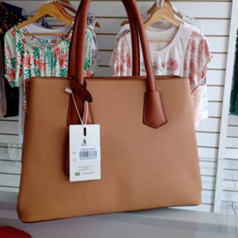 Comprar o produto de Bolsa VeryRio de napa, na Cor Bege em Bauru em Bolsas em Bauru, SP por Solutudo