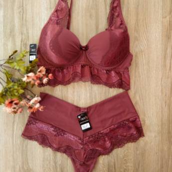 Comprar o produto de Conjunto de Lingerie Feminino em Moda Íntima e Lingerie em Maringá, PR por Solutudo